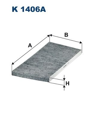 Filter, cabin air K 1406A