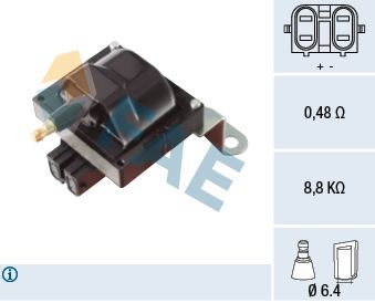 Катушка зажигания FAE 80356 для DAEWOO ESPERO
