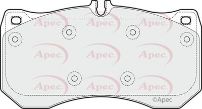 Brake Pad Set APEC PAD1910