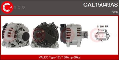 GENERATOR / ALTERNATOR CASCO CAL15049AS