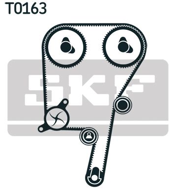 Water Pump & Timing Belt Kit VKMC 06602