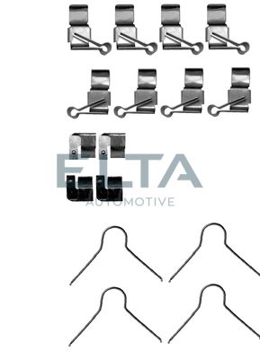 Комплектующие, колодки дискового тормоза ELTA AUTOMOTIVE EA8785 для TOYOTA DYNA