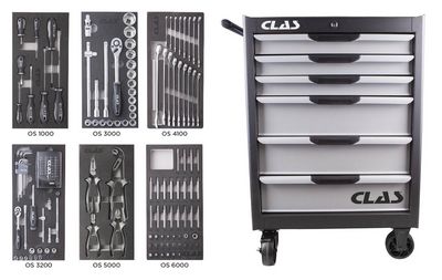 SERVANTE 6 TIROIRS + 154 OUTILS