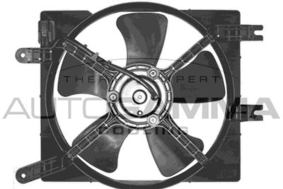 AUTOGAMMA GA200489 Вентилятор системы охлаждения двигателя  для CHEVROLET REZZO (Шевроле Реззо)