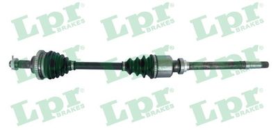 LPR DS38181 Полуось в сборе  для PEUGEOT 206 Наклонная задняя часть (2A/C) 1.6 16V