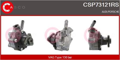 Hydraulické čerpadlo, řízení CASCO CSP73121RS