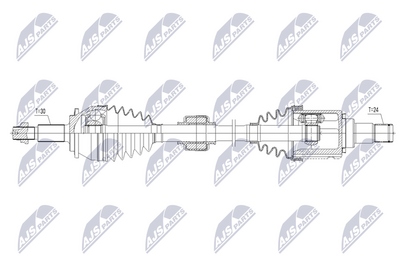 полуоска NTY NPW-TY-285