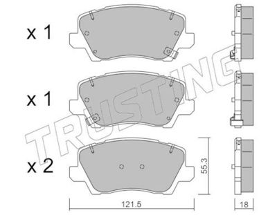 SET PLACUTE FRANA FRANA DISC