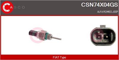 SENZOR TEMPERATURA GAZE EVACUARE
