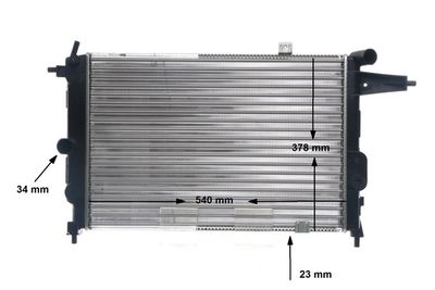 RADIATOR RACIRE MOTOR MAHLE CR437000S 1