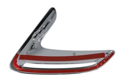 Garneerstroken voor spatbord Aan de voorkant Rechts (chroom) past: BMW 3 GRAN TURISMO F34 03.13-07.15