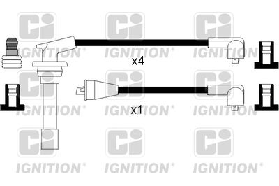 Комплект проводов зажигания QUINTON HAZELL XC873 для DAIHATSU FEROZA
