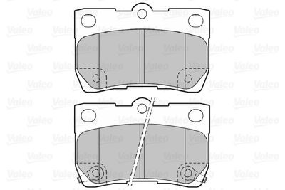 Brake Pad Set, disc brake 598888