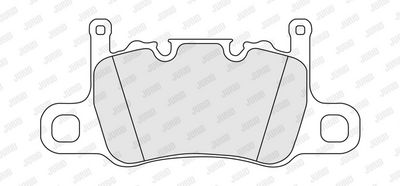 BREMSBELAGSATZ SCHEIBENBREMSE JURID 574230J 2