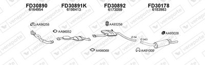 SISTEM DE ESAPAMENT VENEPORTE 300286