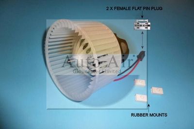 Interior Blower Auto Air Gloucester 21-0073