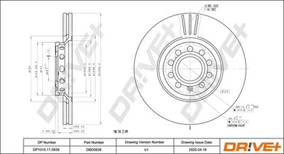 DISC FRANA DR!VE+ DP1010110838 2