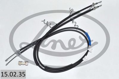 Тросик, cтояночный тормоз LINEX 15.02.35 для FORD TOURNEO