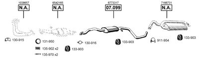 Изпускателна система ASMET FO070680