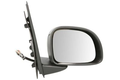 Zijspiegel Rechts (elektrisch, in reliëf, met verwarming, under-coated, met temperatuursensor) past: FIAT PANDA 312 02.12-