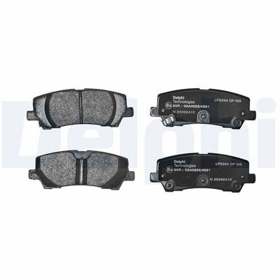 Remblokken set Achter ,