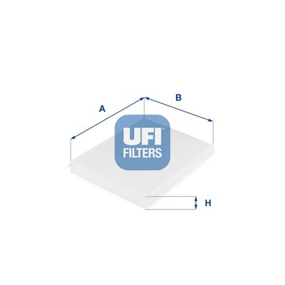 UFI 53.043.00 Фильтр салона  для UAZ HUNTER (Уаз Хунтер)