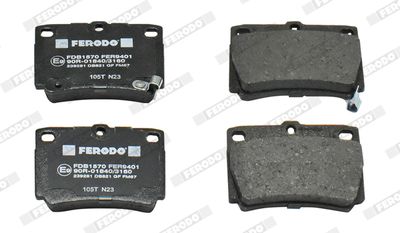 Brake Pad Set, disc brake FDB1570