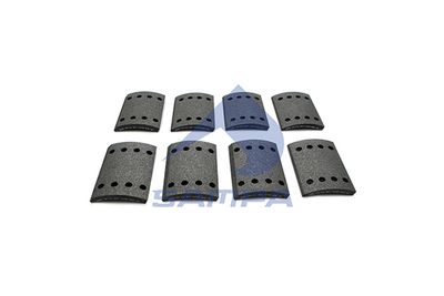 Juego de balatas de freno, freno de tambor
