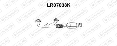 Катализатор VENEPORTE LR07038K для LAND ROVER FREELANDER