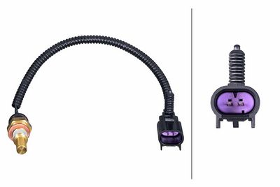 Czujnik, temperatura płynu chłodzącego HELLA 6PT358385-291