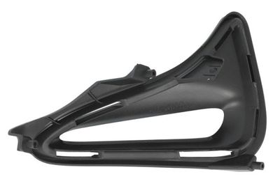 Voorbumper afdekking Voor Rechts (VS-versie, met mistlampgaten, zwart glanzend, LE) past: TOYOTA COROLLA SDN E17 07.16-12.18