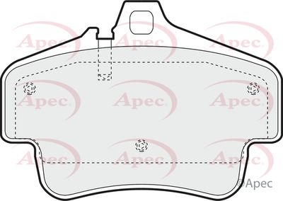 Brake Pad Set APEC PAD1407