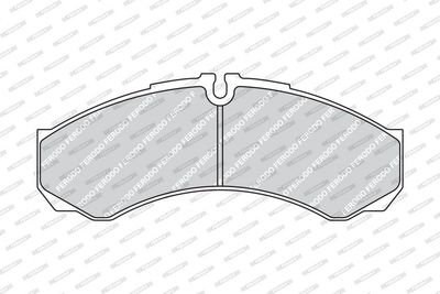 SET PLACUTE FRANA FRANA DISC FERODO FVR1315 1