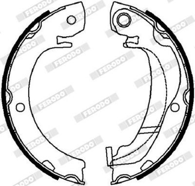 BREMSBACKENSATZ FESTSTELLBREMSE FERODO FSB4036 1