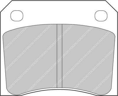 BREMSBELAGSATZ SCHEIBENBREMSE