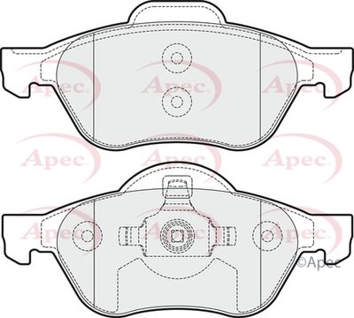 Brake Pad Set APEC PAD1716
