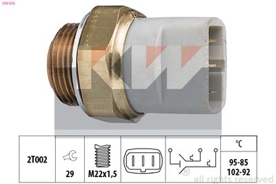 COMUTATOR TEMPERATURA VENTILATOR RADIATOR