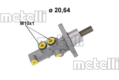 METELLI 05-1173 Ремкомплект тормозного цилиндра  для DACIA  (Дача Логан)