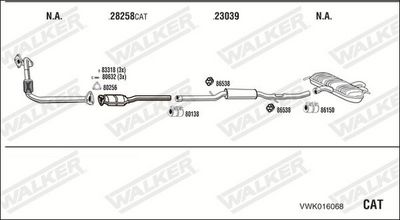 SISTEM DE ESAPAMENT WALKER VWK016068