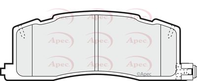 Brake Pad Set APEC PAD754