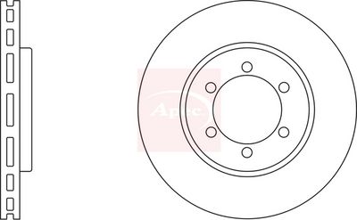 APEC Brake Disc DSK2071