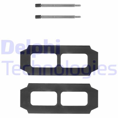 Комплектующие, колодки дискового тормоза DELPHI LX0104 для MERCEDES-BENZ T1