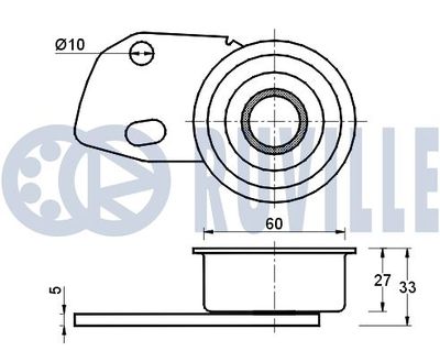 ROLA INTINZATOR CUREA DISTRIBUTIE RUVILLE 540492 1