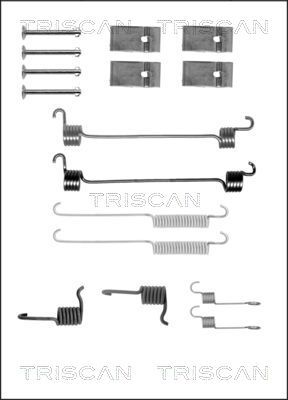 комплект принадлежности, спирани челюсти TRISCAN 8105 162544