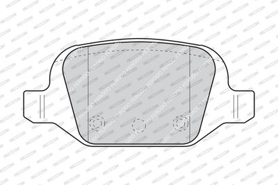BREMSBELAGSATZ SCHEIBENBREMSE FERODO FDB1324 1