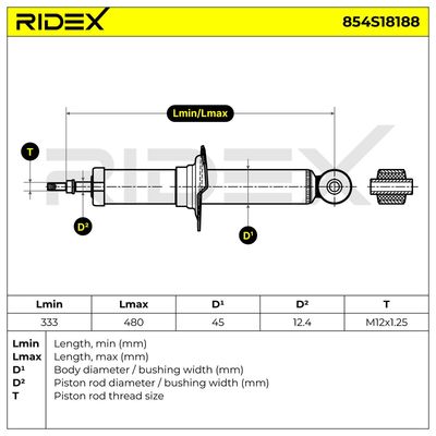 амортисьор RIDEX
