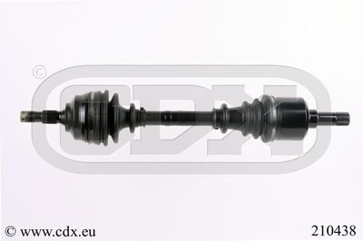 Приводной вал CDX 210438 для CITROËN C5