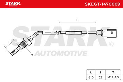 датчик, температура на изгорелите газове STARK SKEGT-1470009