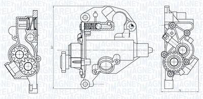 POMPA ULEI MAGNETI MARELLI 351516000054 1