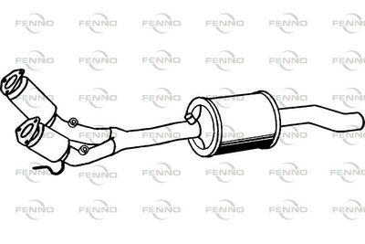 FENNO P715CAT Катализатор для VW PASSAT B6 Variant (3C5) 2.0 FSI FENNO P715CAT Катализатор для VW PASSAT B6 Variant (3C5) 2.0 FSI